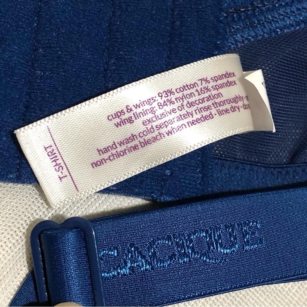 CACIQUE T-Shirt Blue Bra - Picture 9 of 10